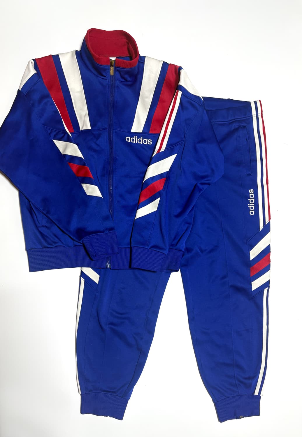 80s 90s rare 아디다스x데상트 올드스쿨 트랙탑 세트 상품이미지1