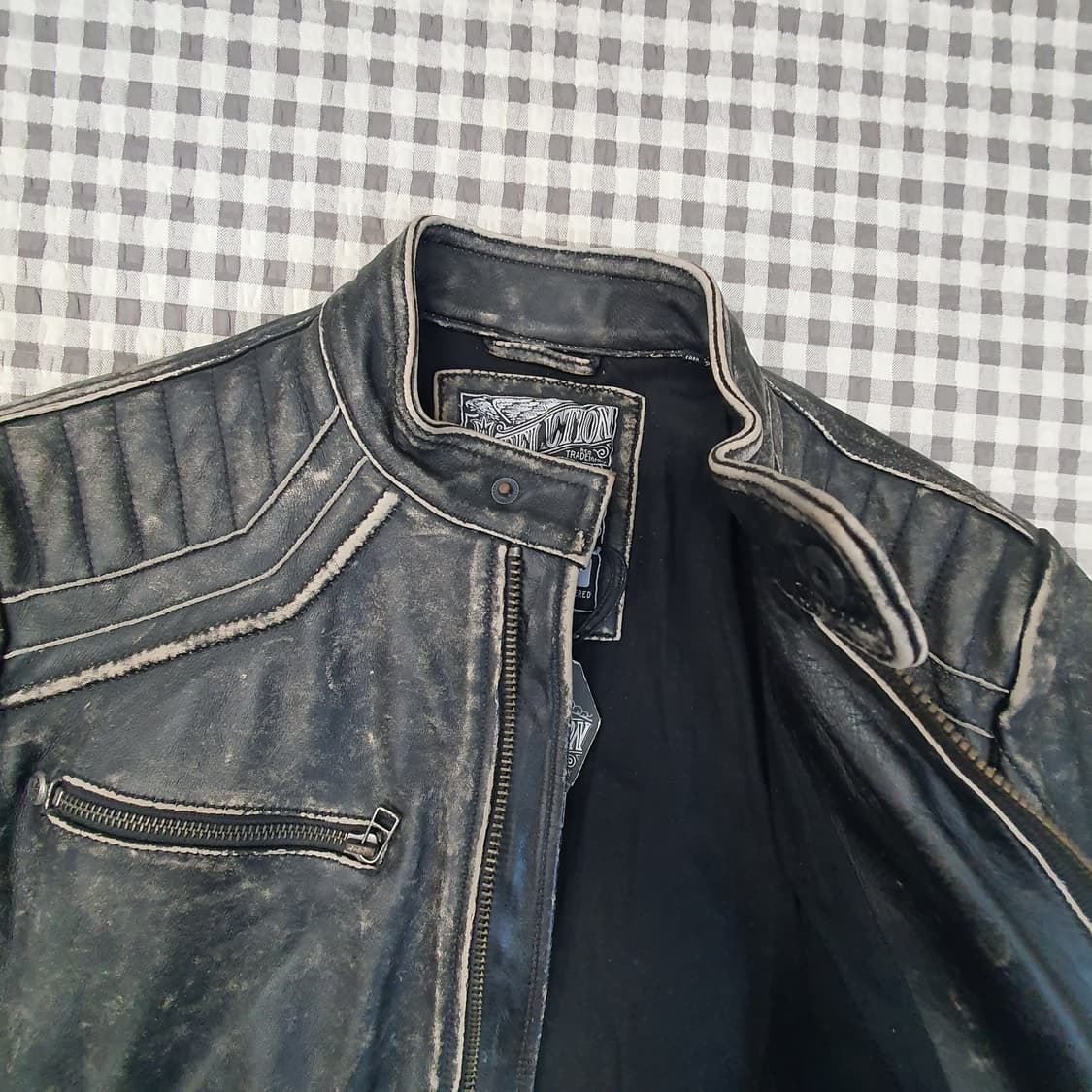미착용 마르보보 소가죽100 가죽자켓 남자95 상품이미지8