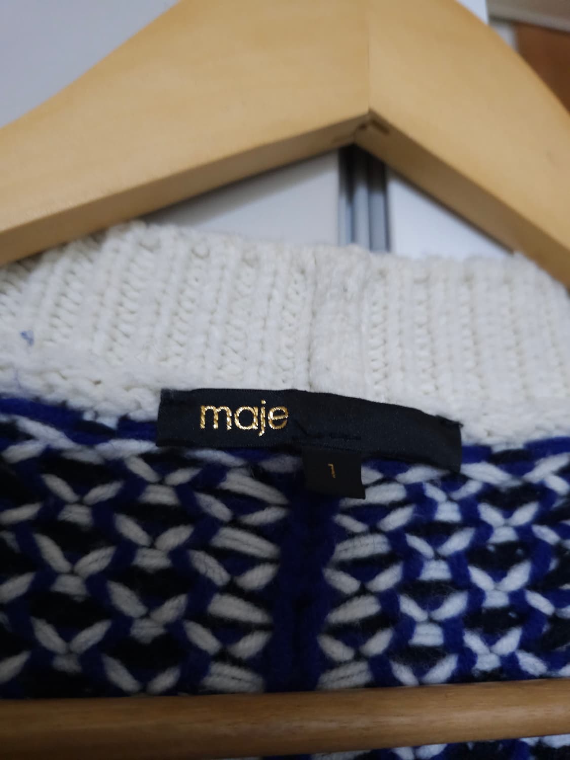 마쥬 울 니트가디건 상품이미지7