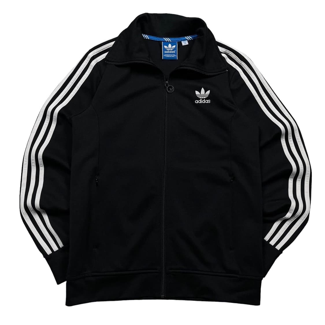 아디다스 블랙컬러 트레포일로고 유로파 트랙자켓 상품이미지1