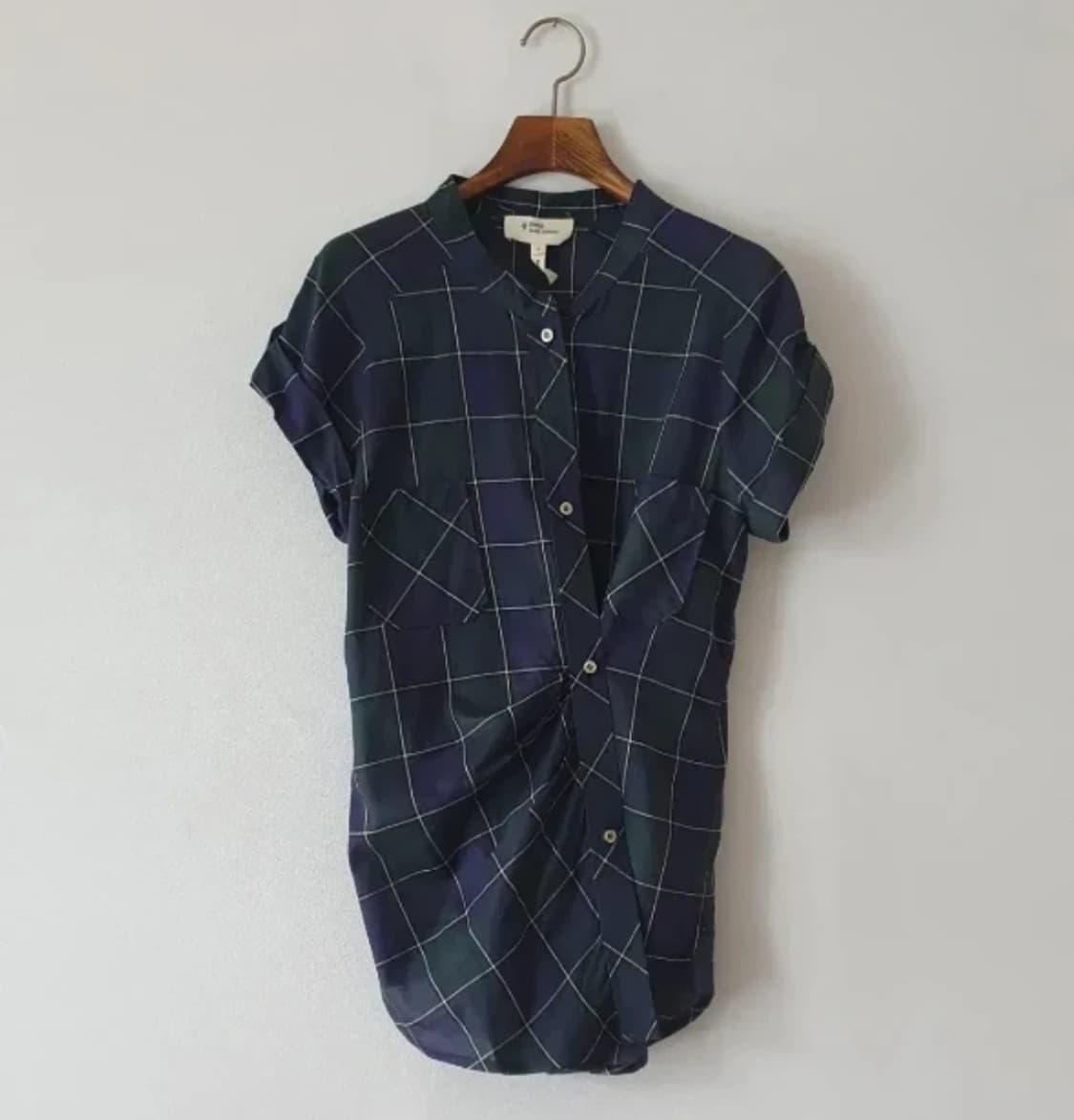 (정품) Isabel Marant Étoile 코튼100% 체크 블라우스 상품이미지1