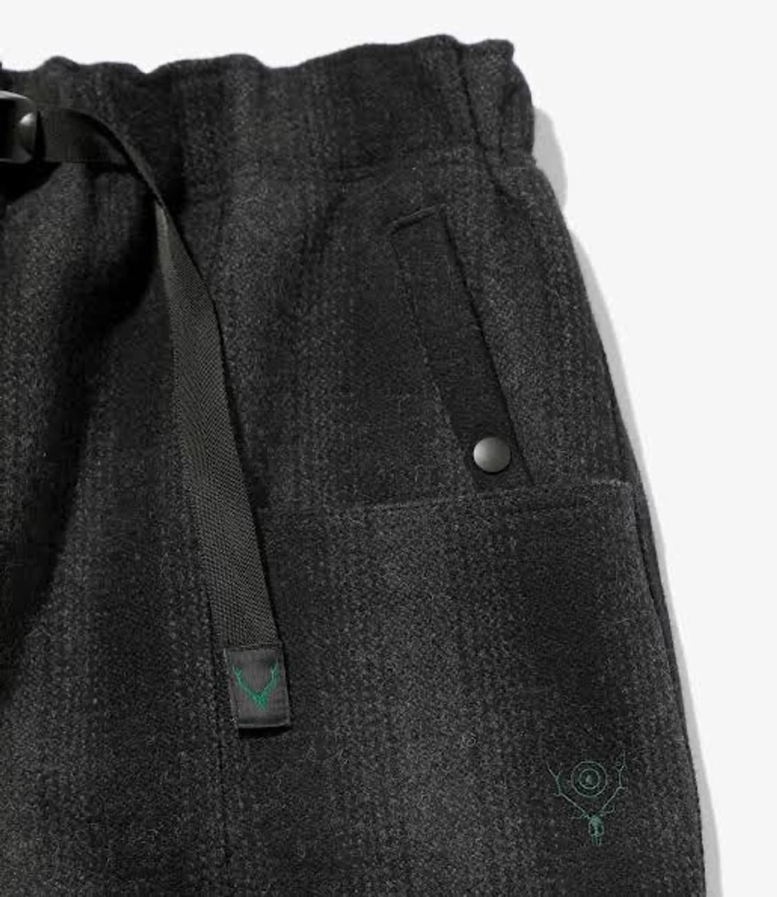 South2West8 남이서팔 C.S 벨티드 울 팬츠 버팔로체크 M사이즈 상품이미지2