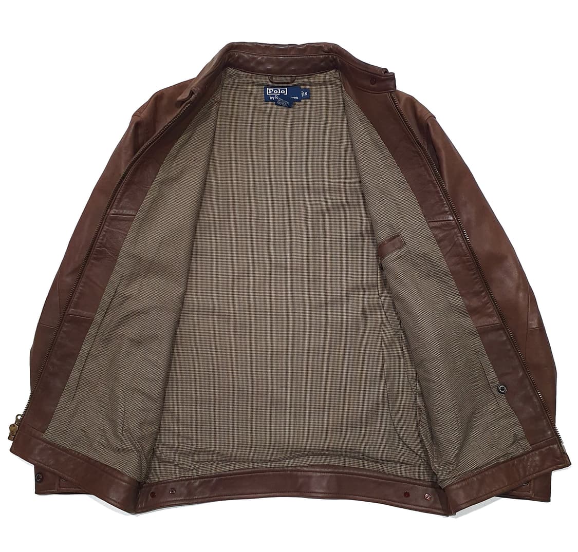 폴로 맥스웰 양가죽 자켓 브라운 s (100~105) 상품이미지7