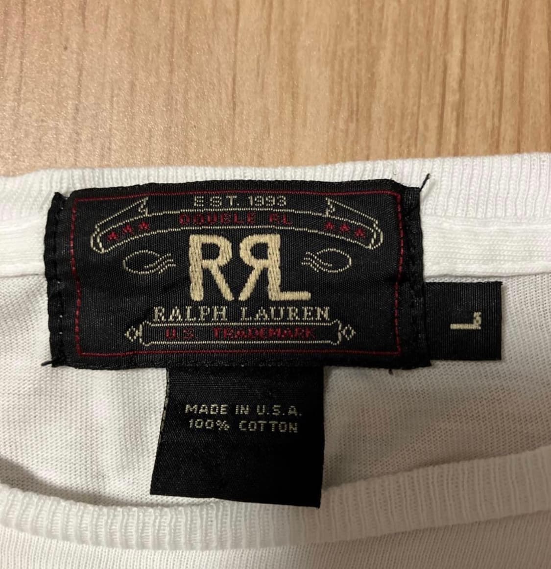 90s usa RRL 더블알엘 반팔티 상품이미지2