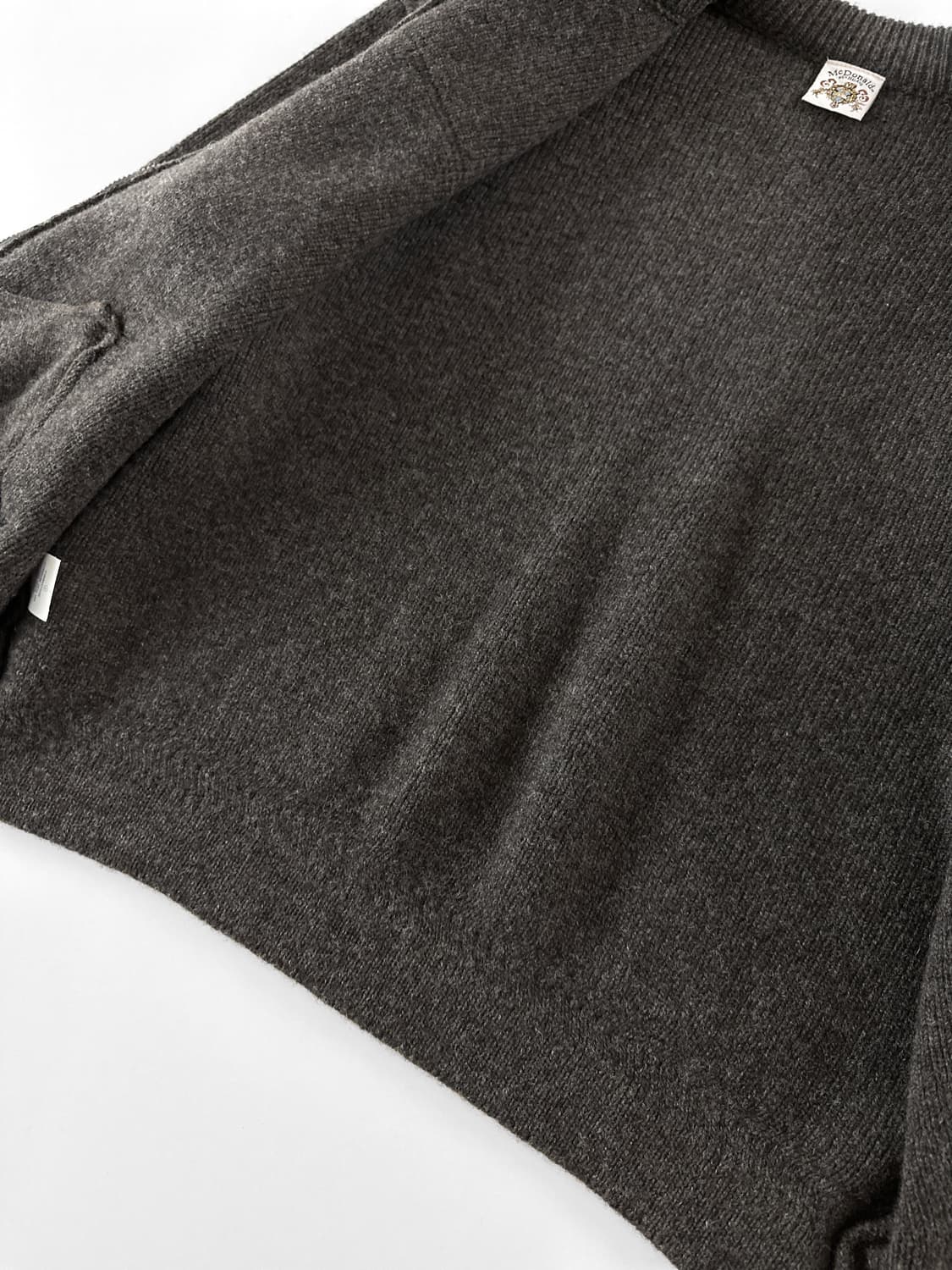 (Rare)80~90s 빈티지 맥도날드 뉴질랜드 퓨어 울 집업 니트 상품이미지9