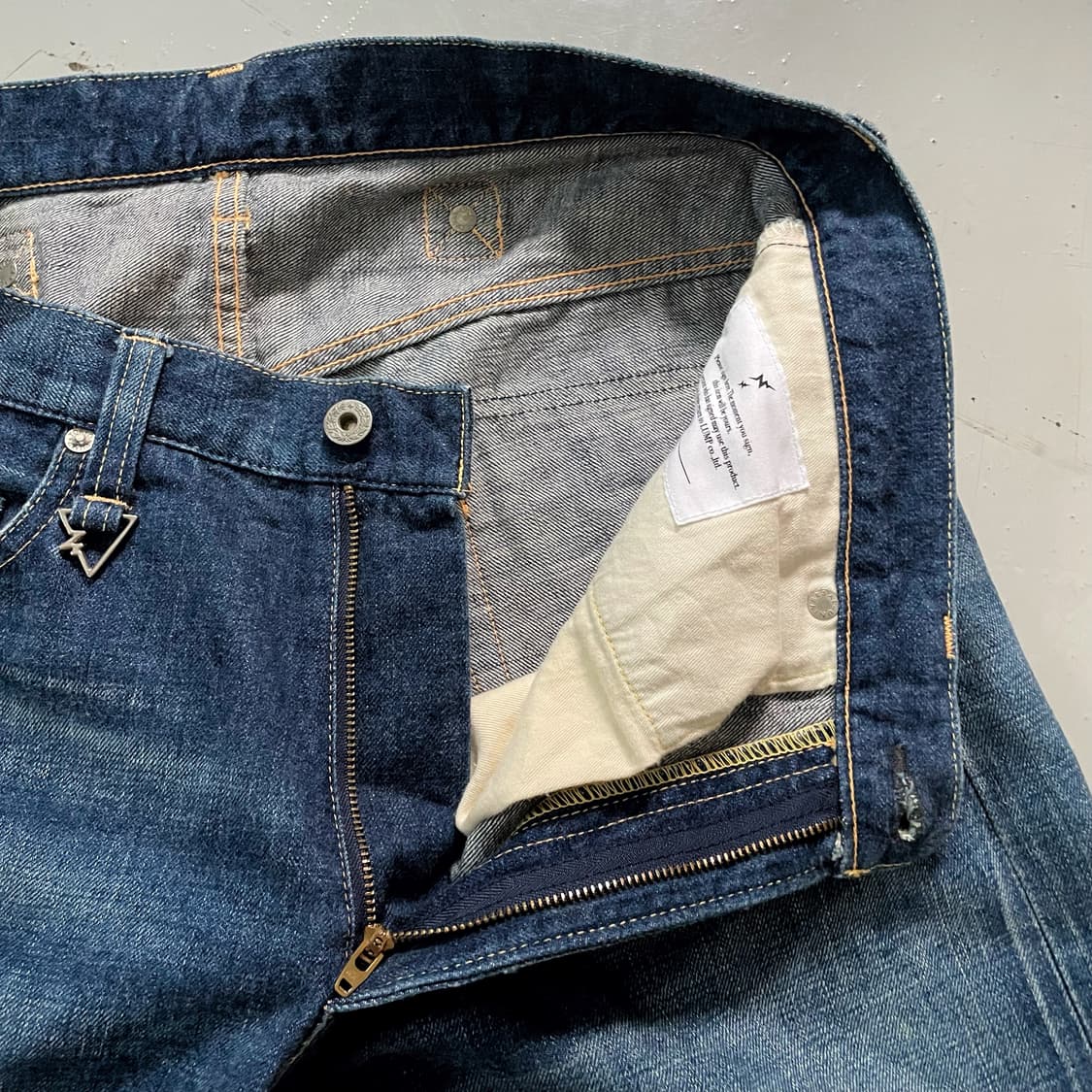 Whiz Limited Back Cinch Selvage Denim 상품이미지5