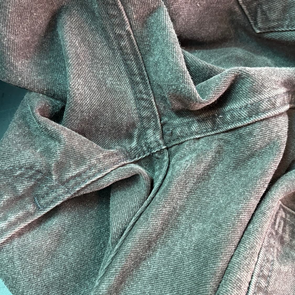 [36/32] 90s USA🇺🇸 리바이스 505 오렌지 탭 블랙 흑청 상품이미지8