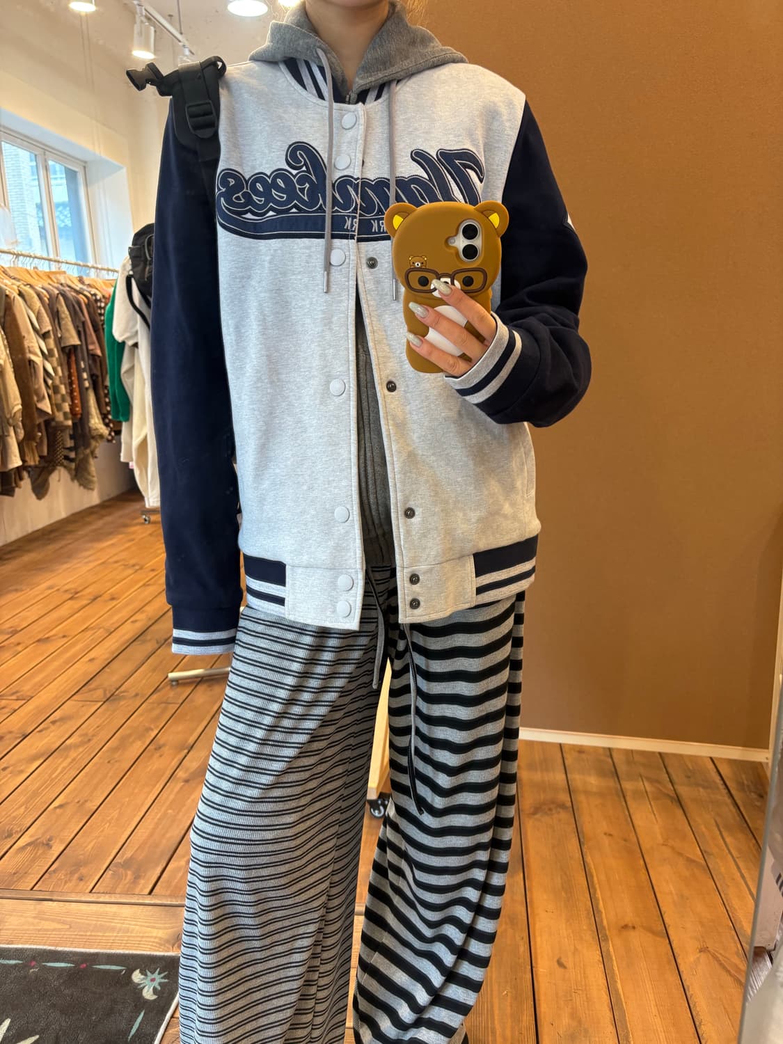 MLB 양키즈 면 바시티 자켓 상품이미지5