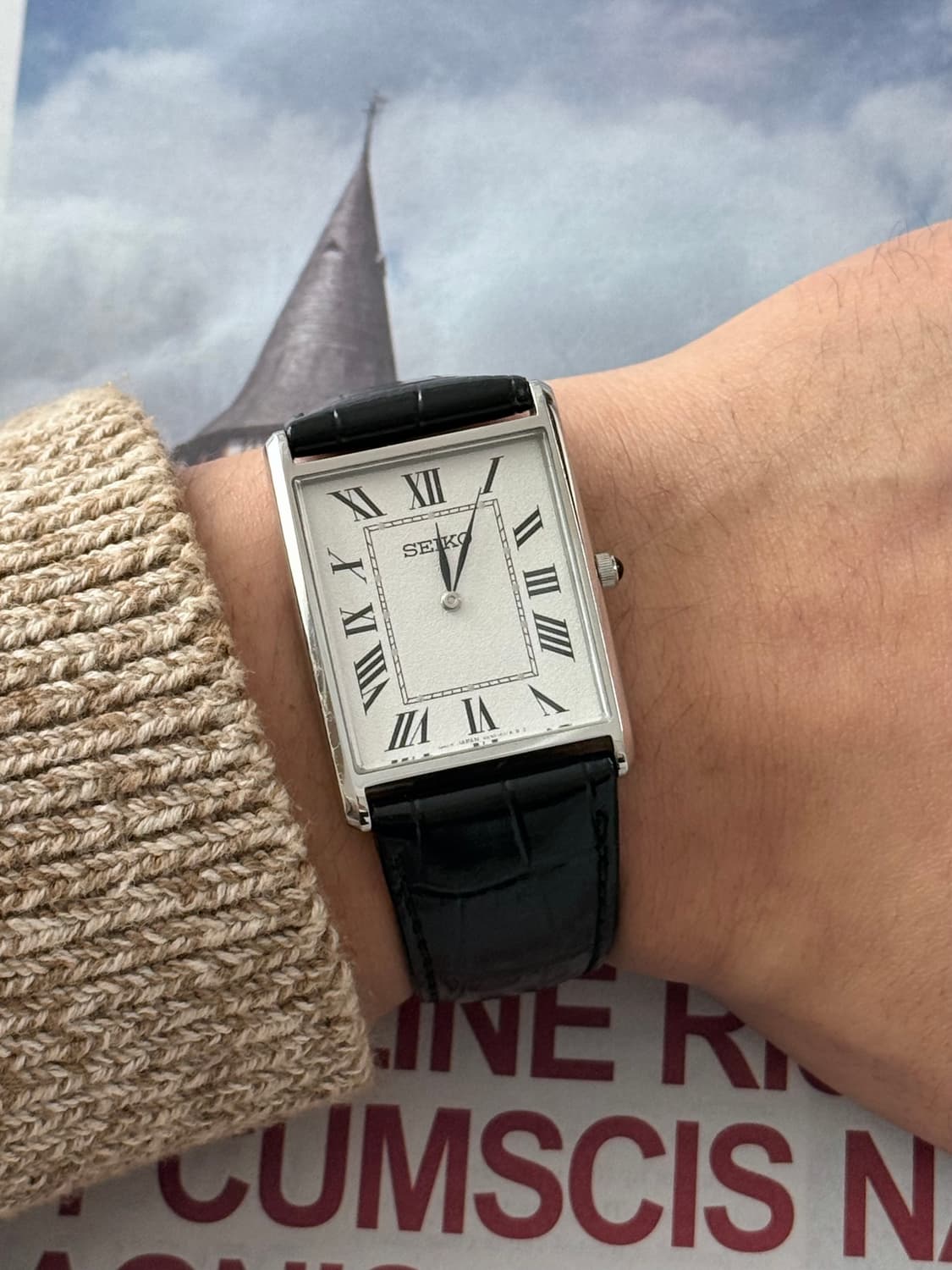 세이코 Seiko 나노 x 세이코 콜라보 탱크 상품이미지3