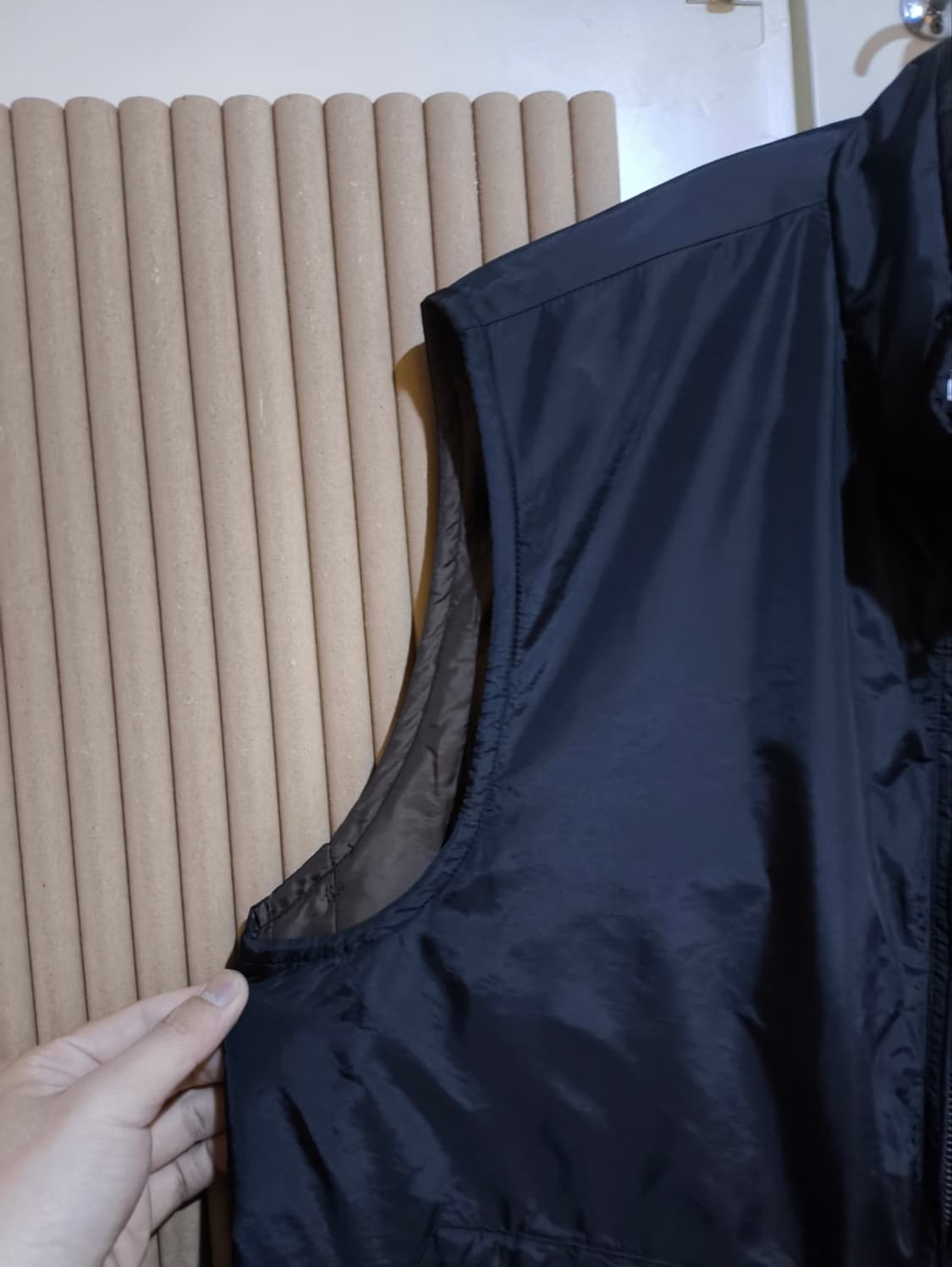 100 헨리코튼 내피 조끼 상품이미지3