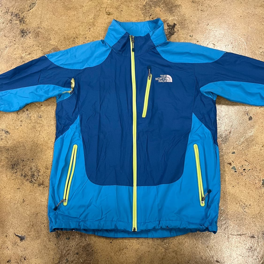 [정품/L] 노스페이스 바람막이 블루 아쿠아 b14 상품이미지3