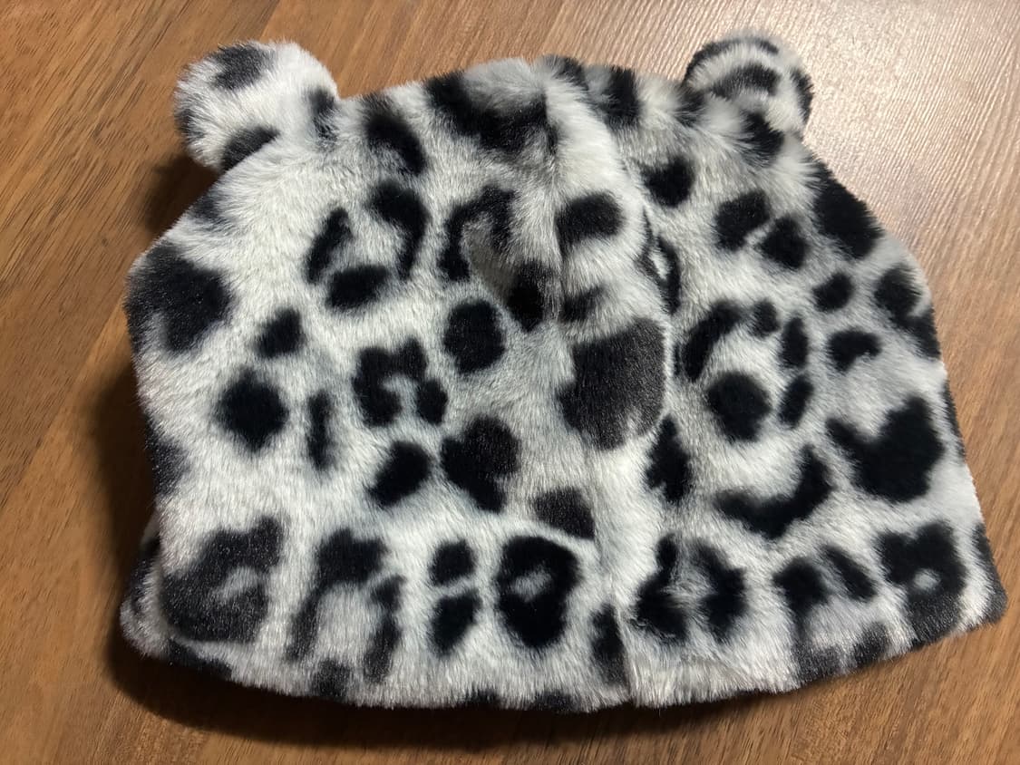 팔라스 퍼리 이어 커프 비니 레오파드 L/XL 상품이미지4