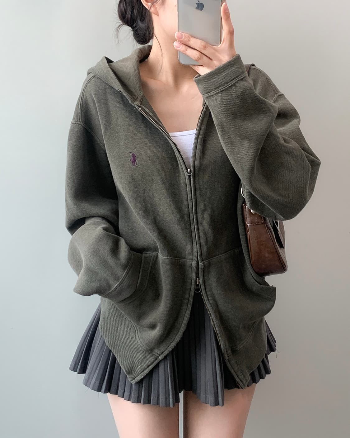 폴로 후드집업 상품이미지1