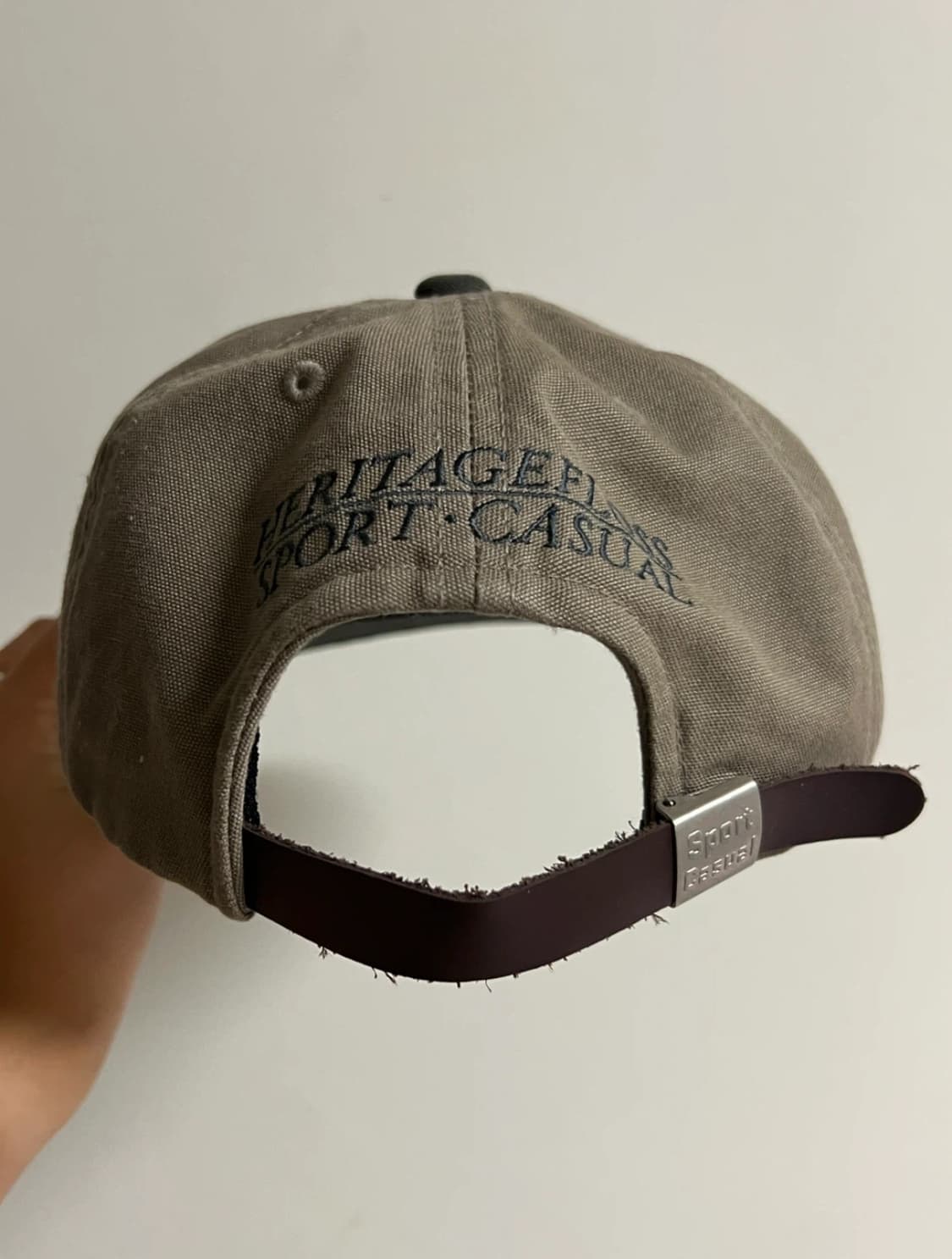 헤리티지플로스 CREST CANVAS 6 PANEL CAP 상품이미지2