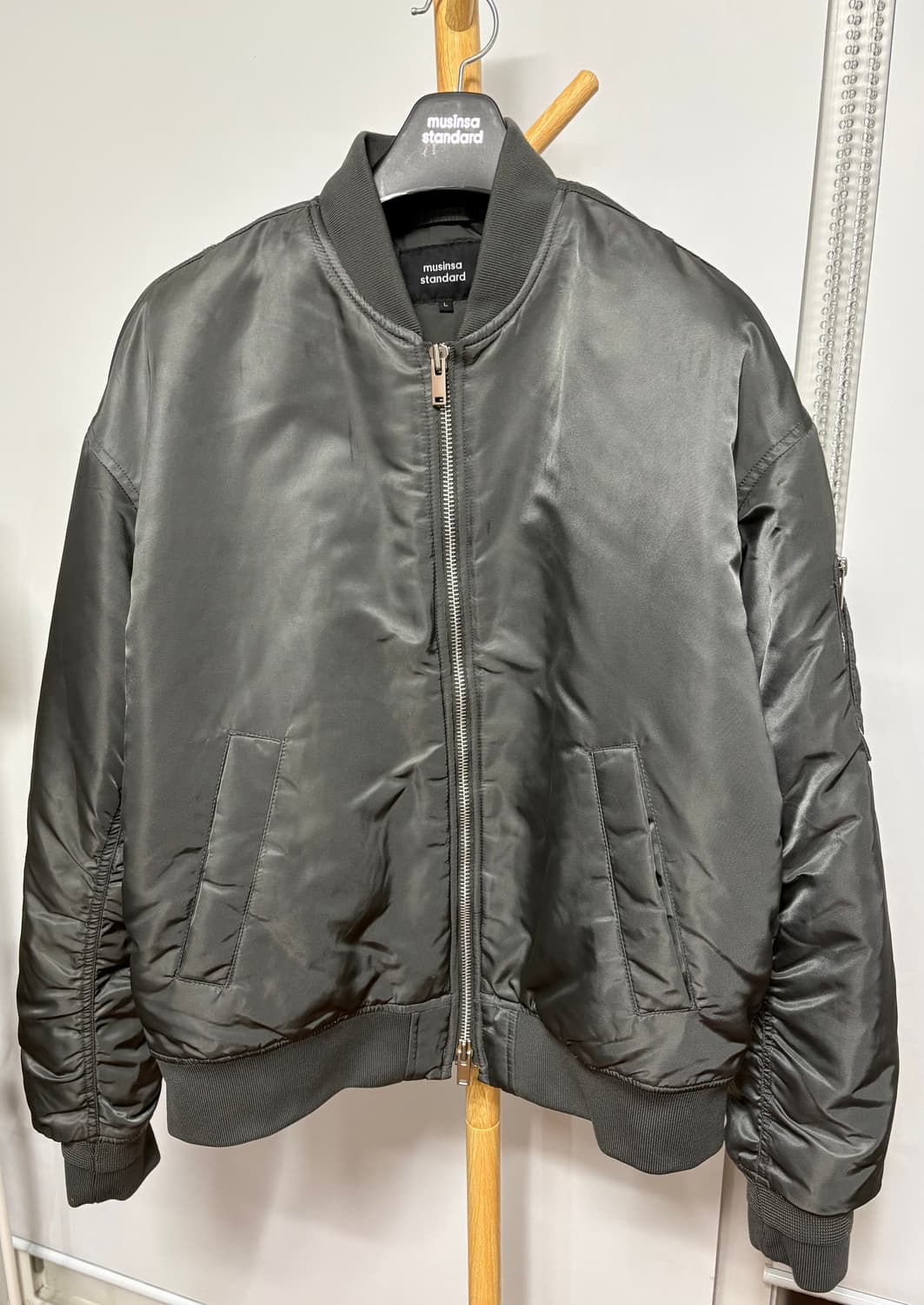 [L] 오버사이즈 MA-1 보머 자켓 상품이미지2