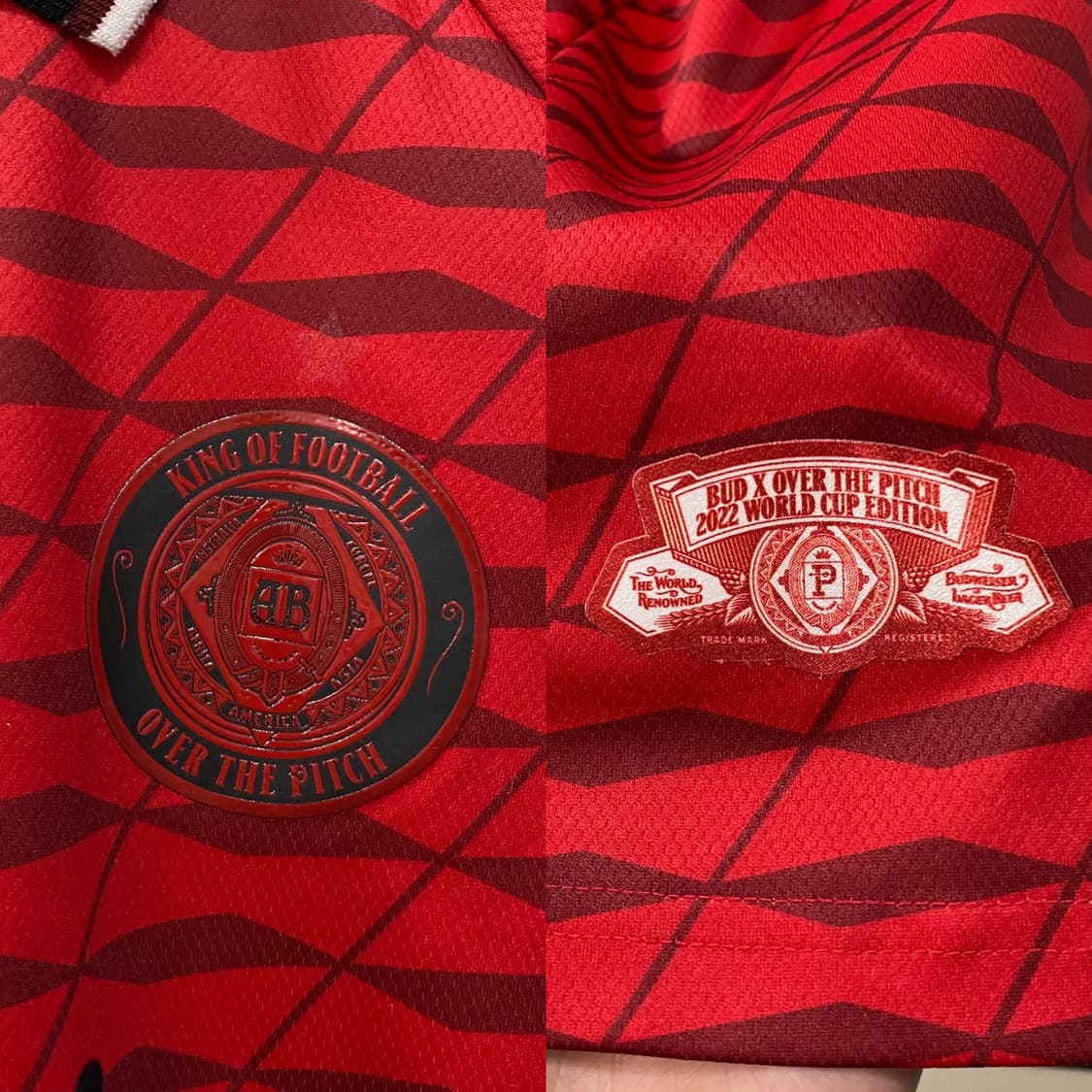 오버더피치 버드와이저 2022월드컵에디션 져지 상품이미지5