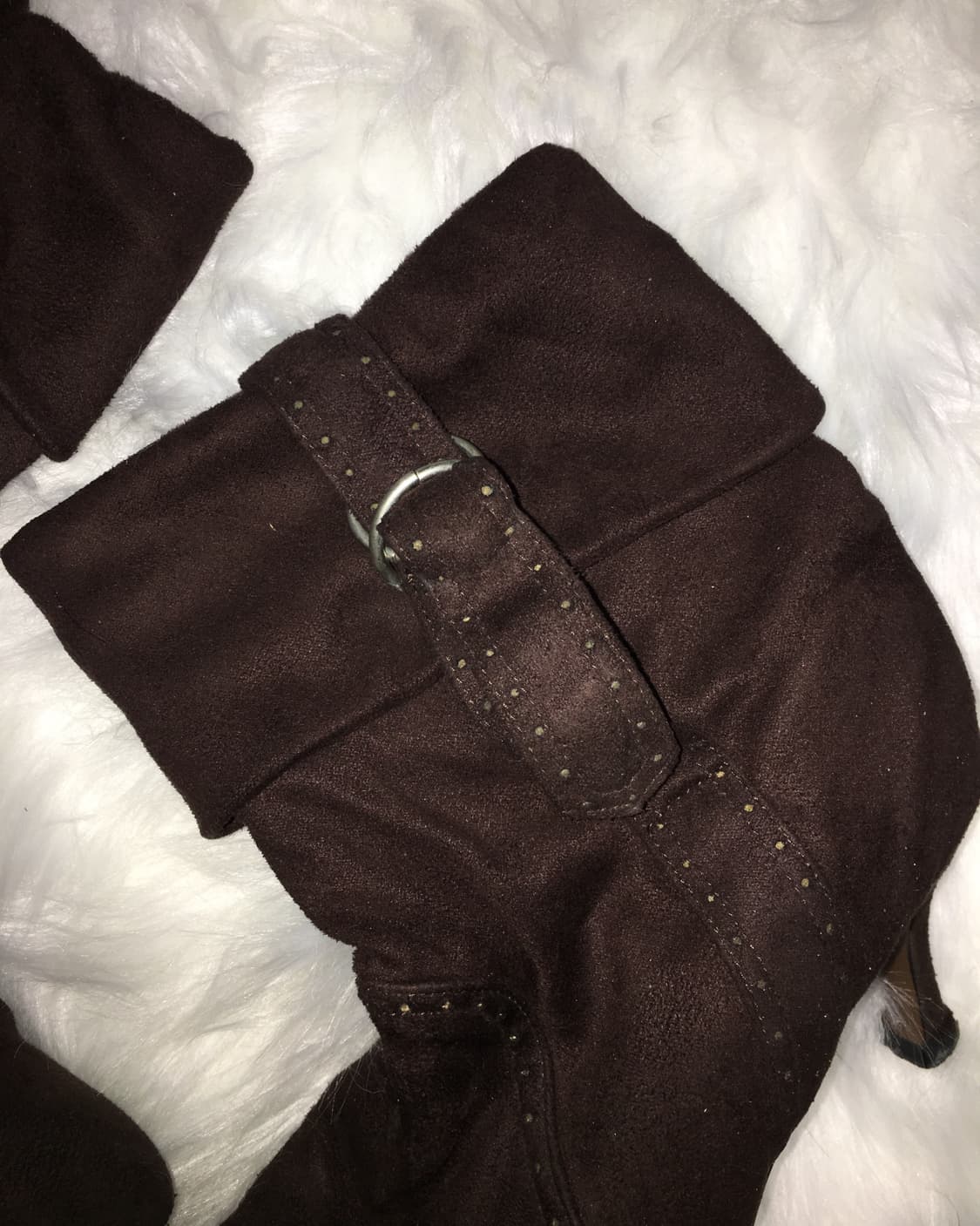 buckle suede folding boots (240) 상품이미지4