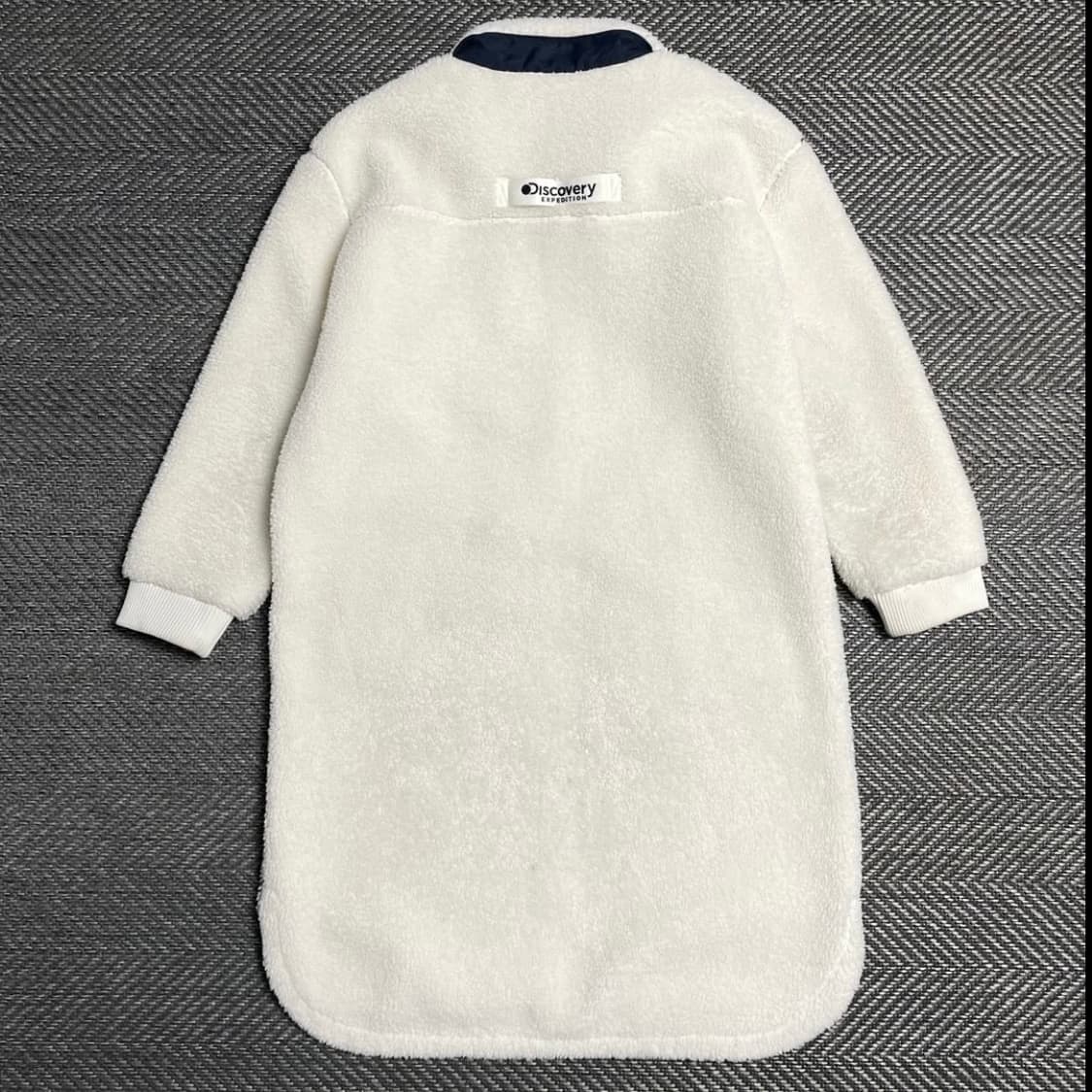 디스커버리 양털 쉐르파 반코트 롱 플리스 자켓o 5398 상품이미지5