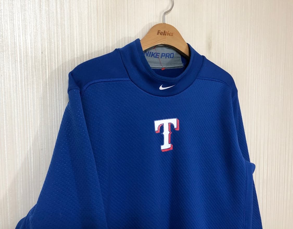 MLB 나이키프로 텍사스레인져스 어센틱 플리스풀오버 L(해외) 상품이미지5