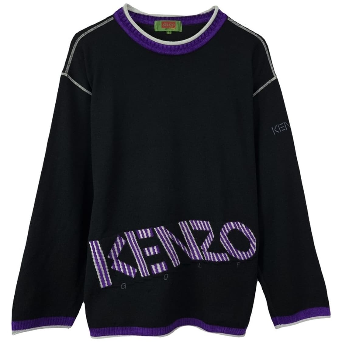 [겐조] 재팬 빅로고 쟈카드 오버핏 니트 P01560 상품이미지2