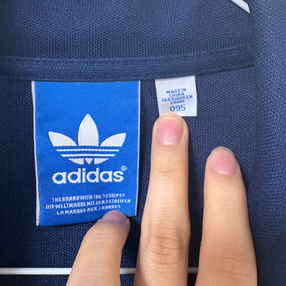 아디다스 파이어버드 네이비 화이트 져지 95 상품이미지6