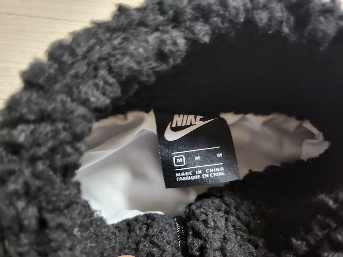 나이키 여성 뽀글이 크롭 집업 상품이미지2