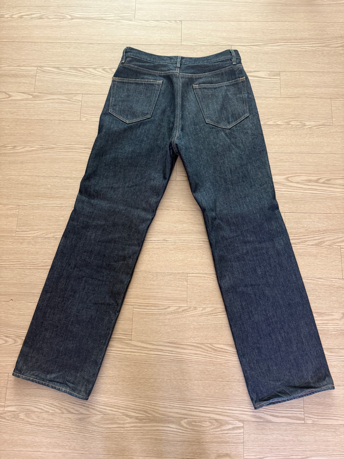 [30] 오라리 하드 트위스트 데님 5P 팬츠 인디고 상품이미지2