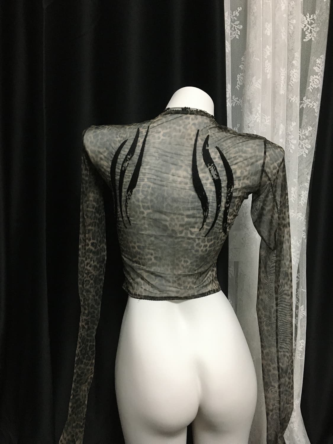 604 Service Leopard Cardigan 상품이미지2