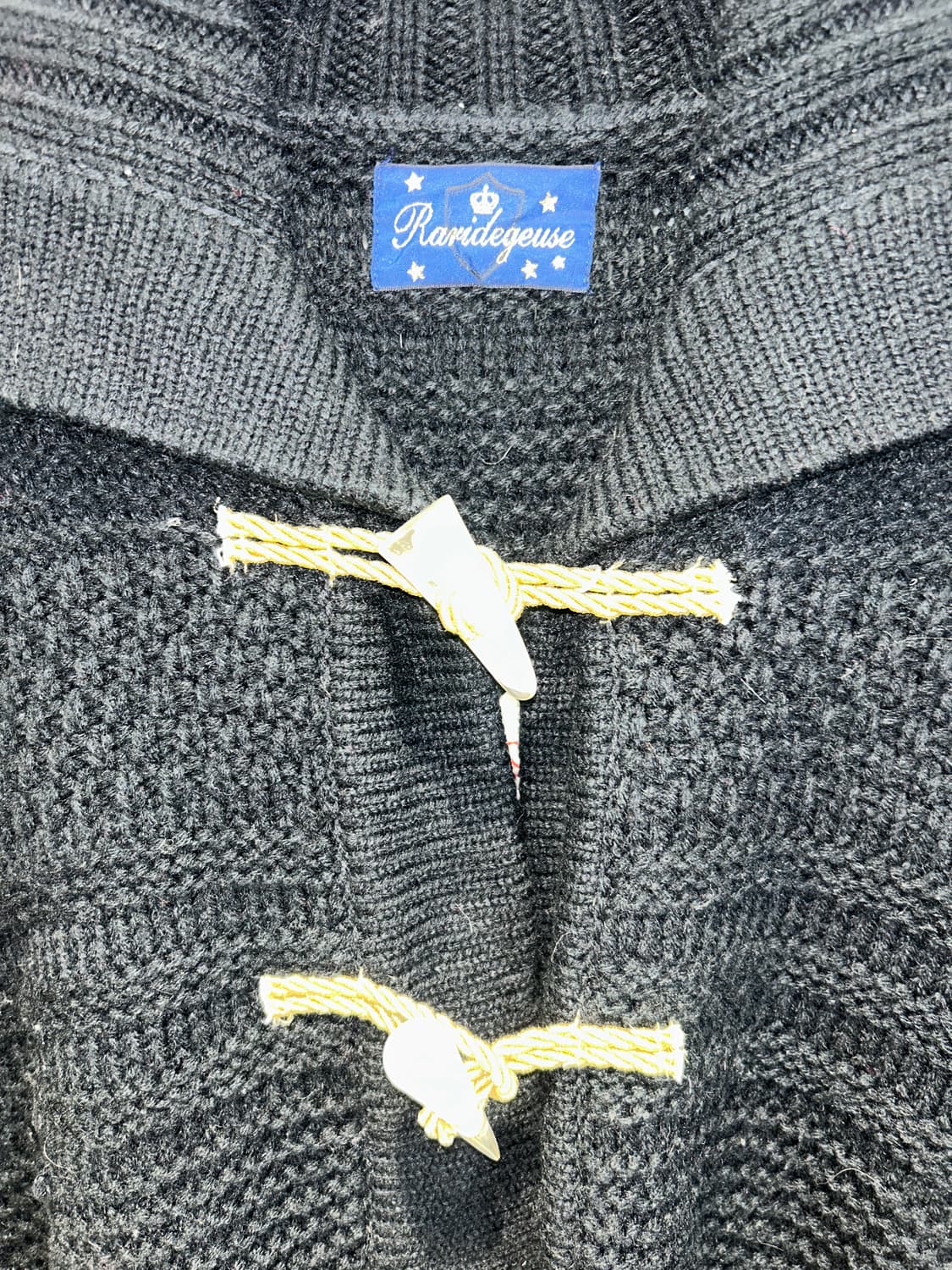 토글 버튼 니트 가디건 상품이미지2