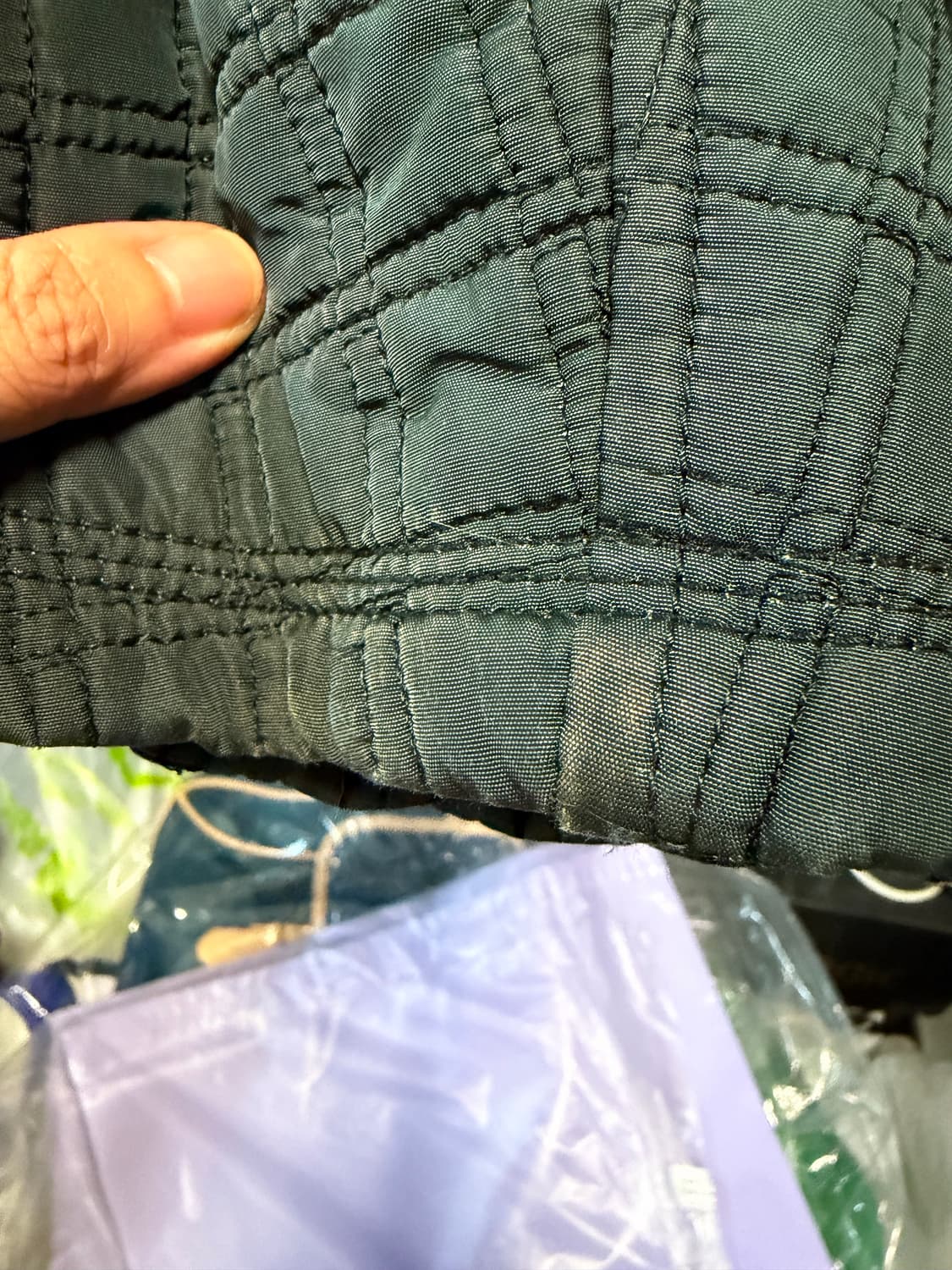 베르사체 스포츠 퀼팅 빈티지 자켓 52 상품이미지8
