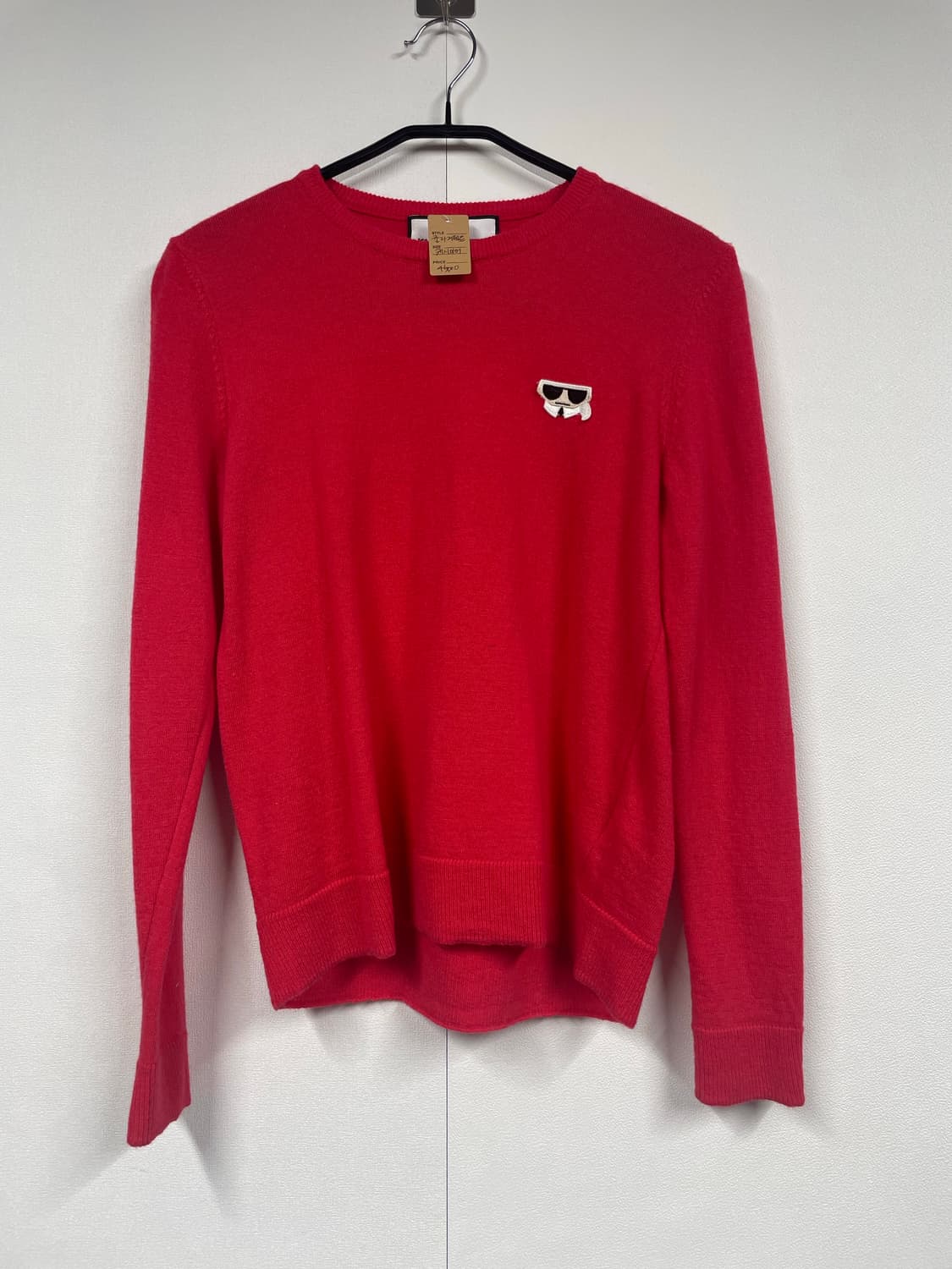 칼라거펠트 캐시미어 니트 상품이미지1