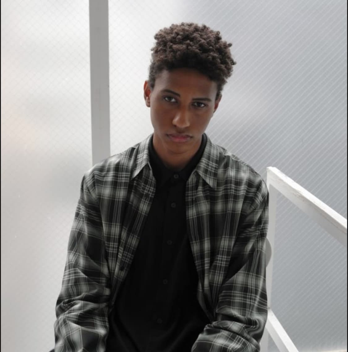 오라리 21FW 울 체크셔츠 상품이미지3