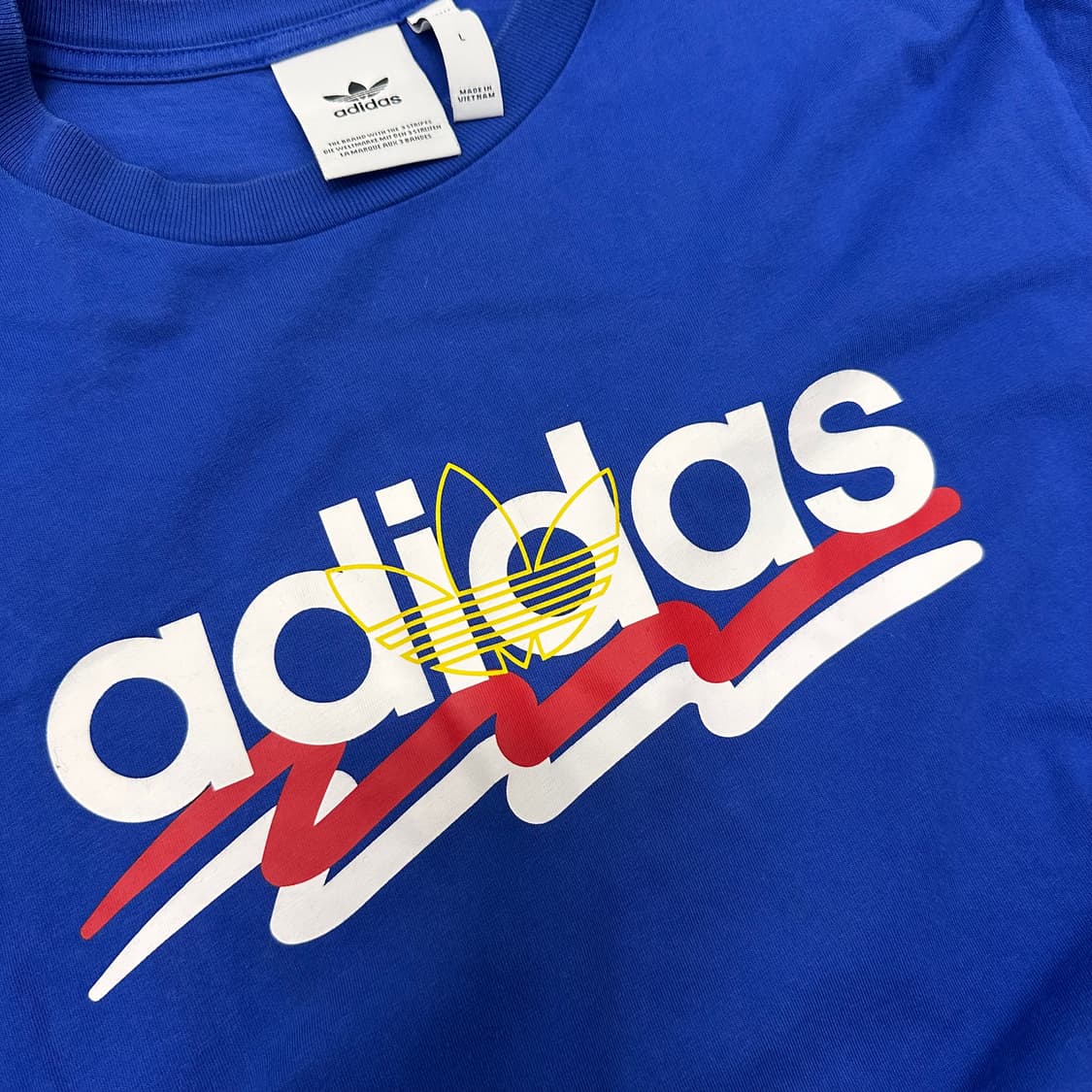 아디다스 반팔티셔츠 블루 L 상품이미지4