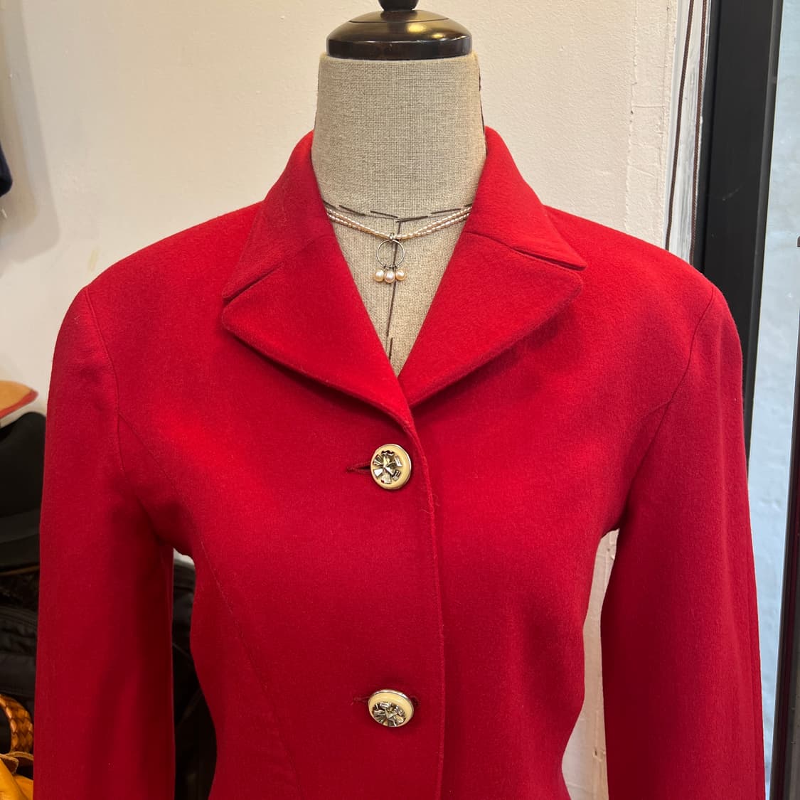 MUGLER 캐시미어 블렌드 울 블레이저 상품이미지2