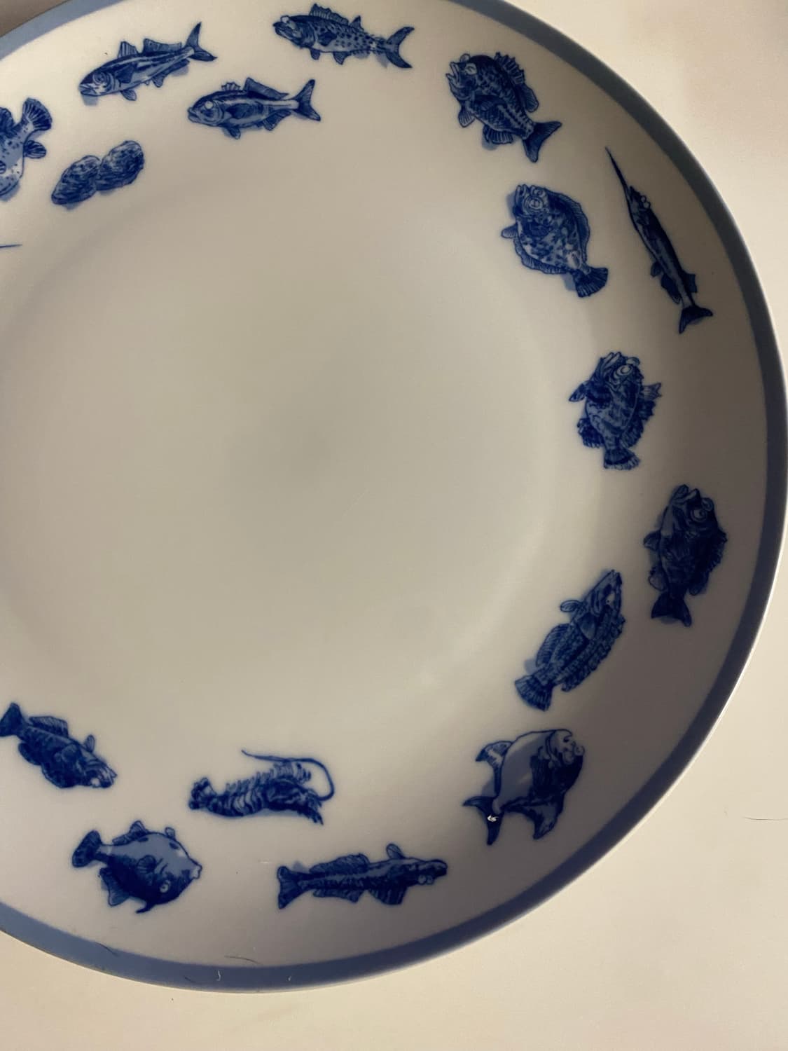 일본 물고기 그림 접시 그릇 상품이미지2