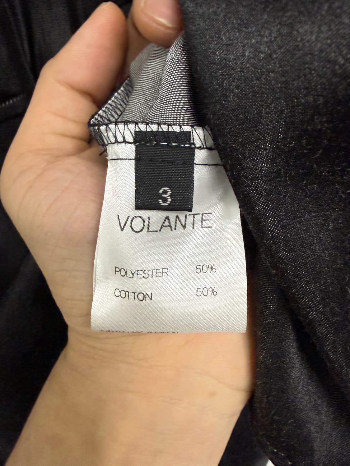 볼란테 실키 블랙 웨스턴 셔츠 상품이미지5