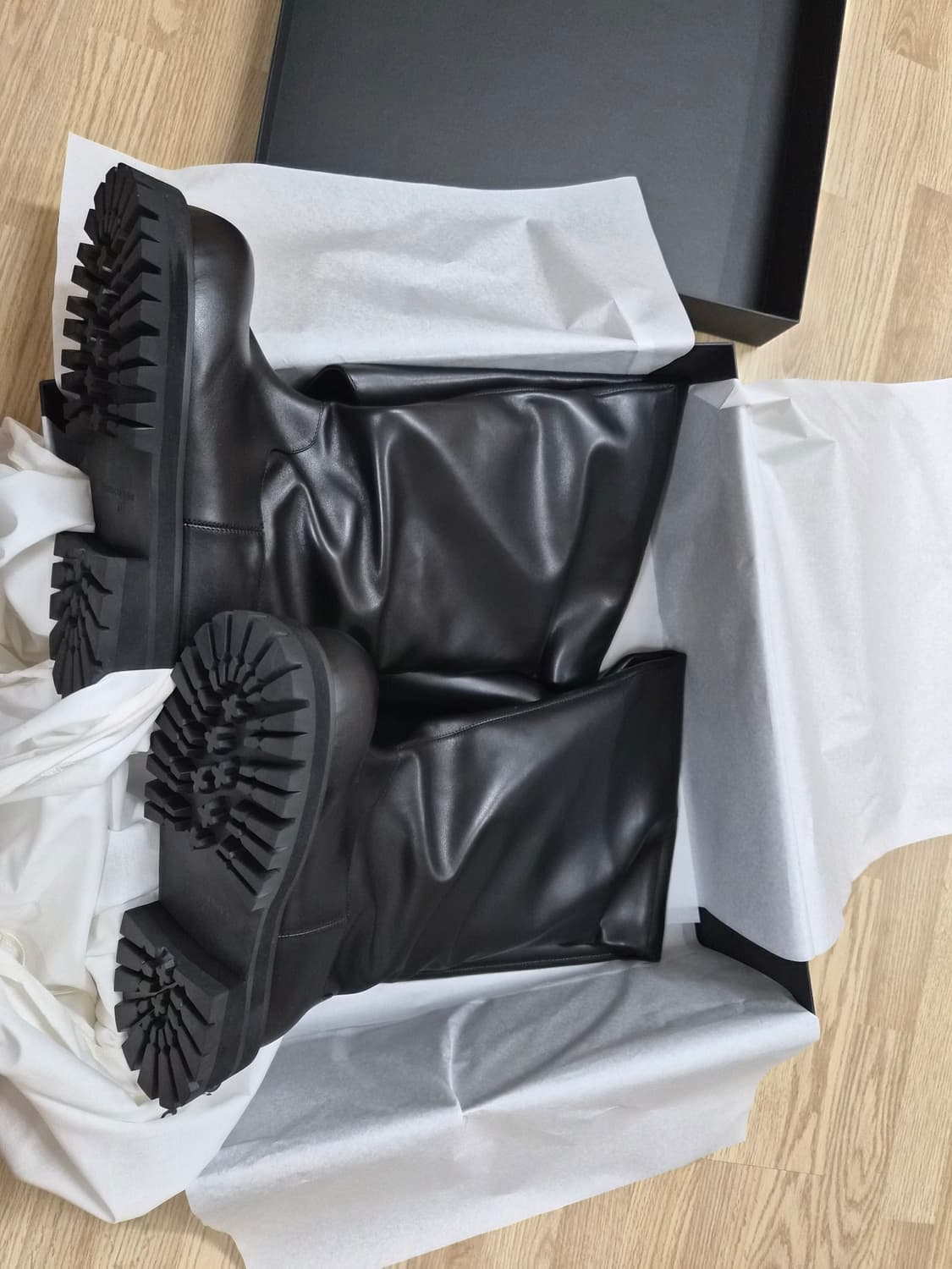 프로토콜 인덱스 Tight high boots 새제품입니다  상품이미지1