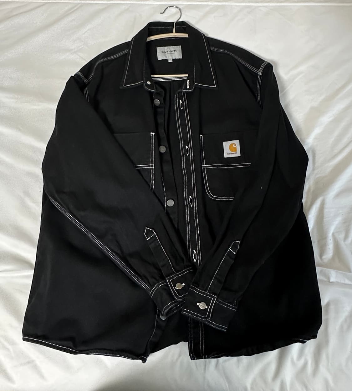 칼하트 WIP 초크 셔츠 블랙 상품이미지1