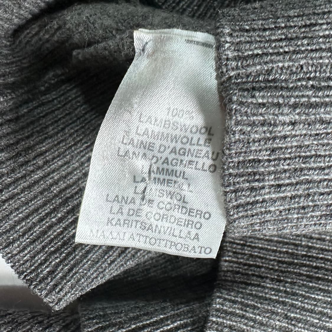 버버리 기마로고 그레이 울 니트 상품이미지6