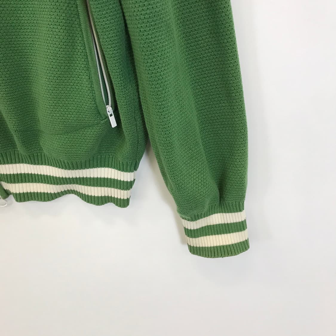 라코스테 투웨이 그린 니트집업 [4사이즈] 상품이미지3