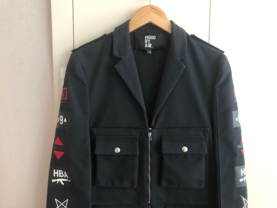 후드바이에어(HOOD BY AIR) 패치워크 자켓 상품이미지2