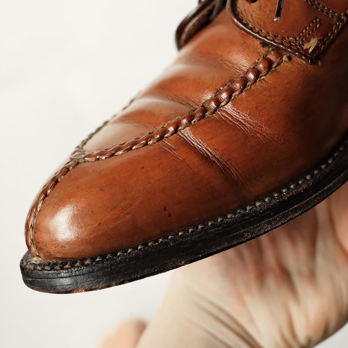 알든 962 9D NST 카프 더비슈즈 탄 상품이미지7