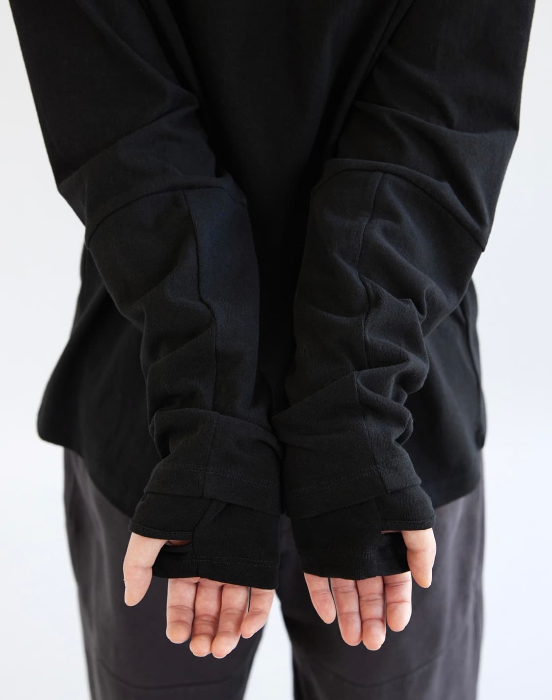 해칭룸 더블슬리브 블랙 롱슬리브 3(M) 상품이미지2