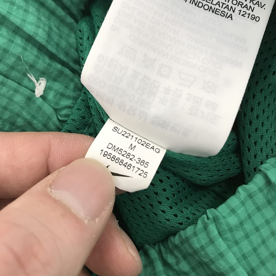 나이키 라인드 우븐 쇼츠 그린 [M] 상품이미지6