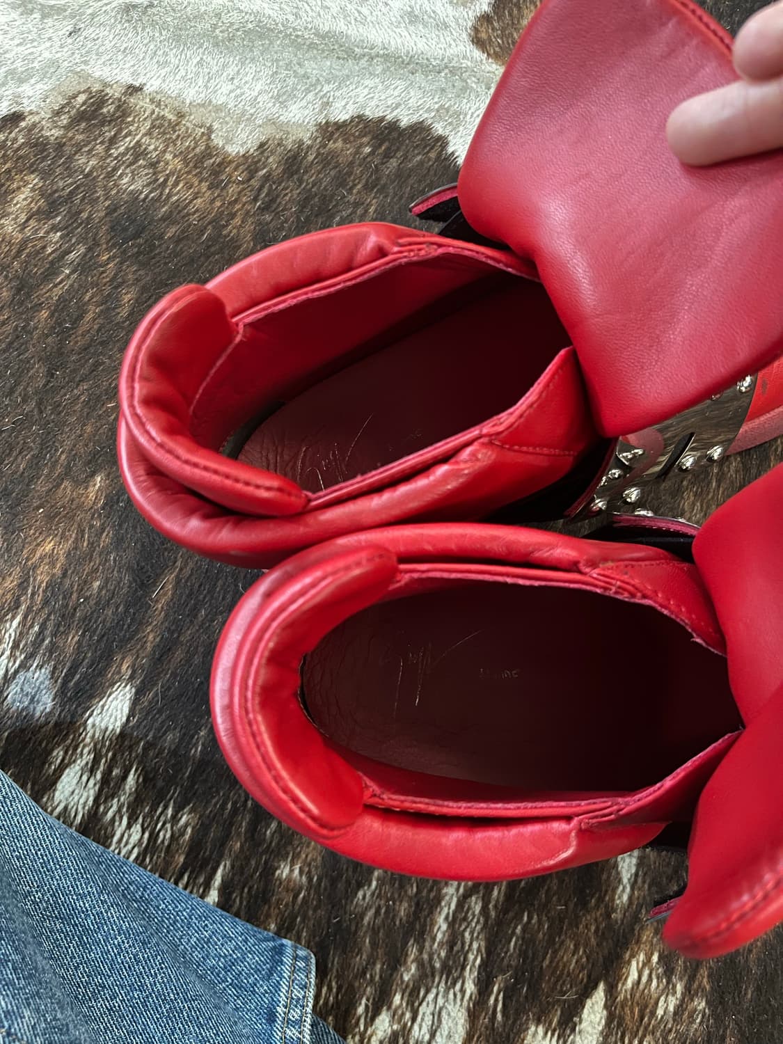 Giuseppe Zanotti Leather High Top Shoes 상품이미지9