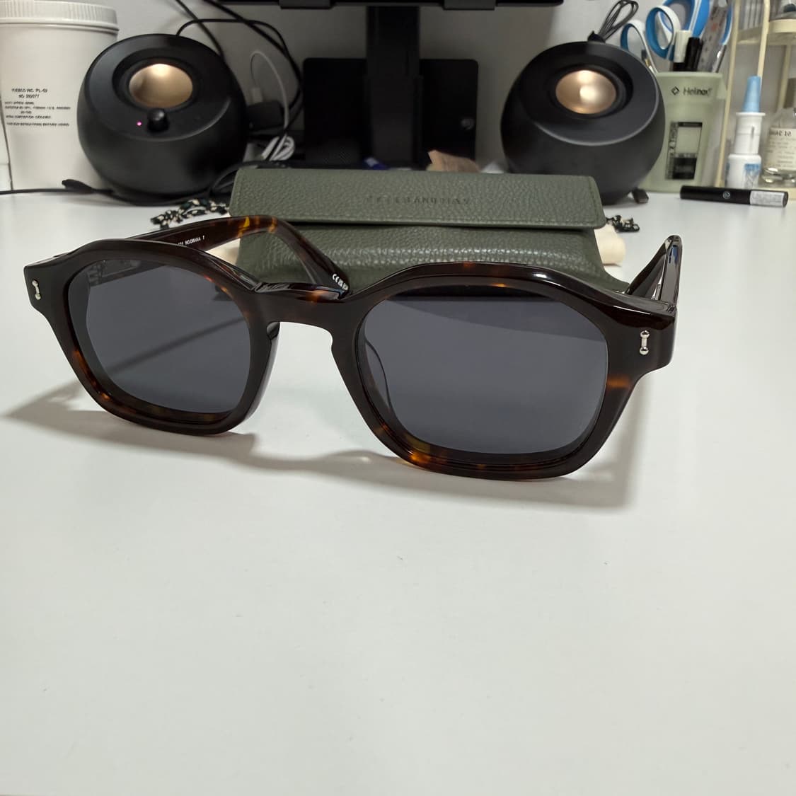 피터앤메이 s121 'No drama' 톨토이즈 선글라스 상품이미지2