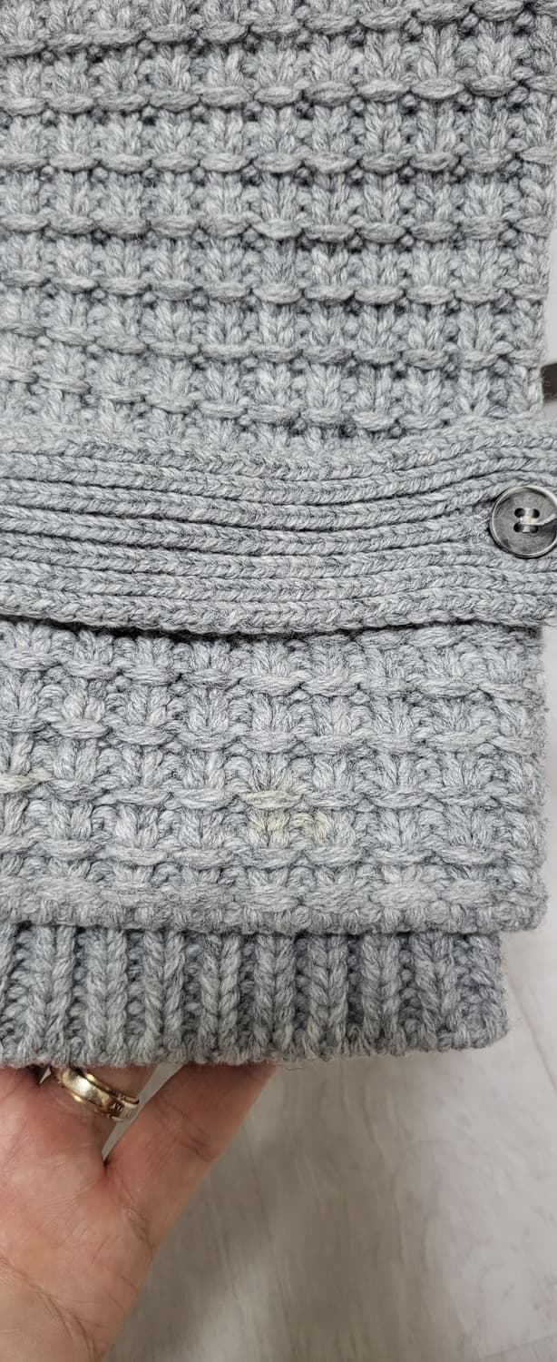 Bark 니트 더플 코트 상품이미지10