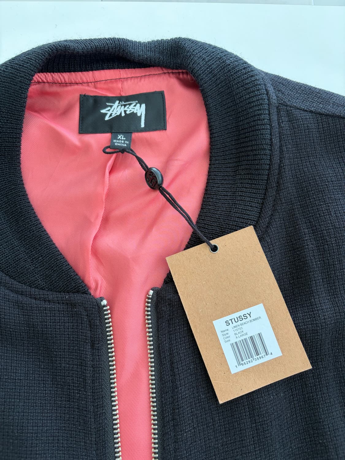스투시 린넨 봄버 자켓 / xl 상품이미지3