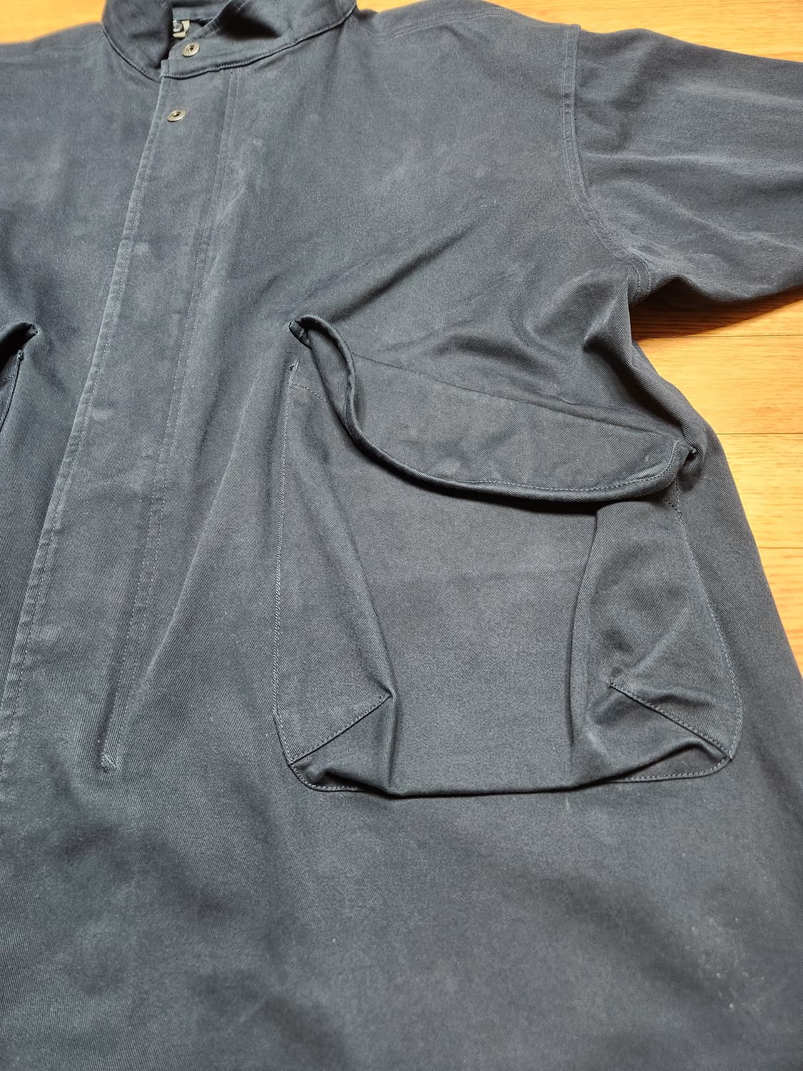 러프사이드 23fw 모즈파카 네이비 1사이즈 상품이미지4