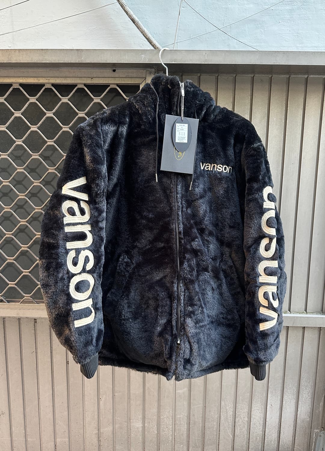 RARE VANSON reversible camo fur jacket 상품이미지1